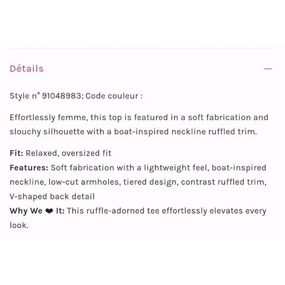 Free People Claire Tee Tunic Top Eyelet Ruffle Tiered Womens Small Oversized - Picture 6 of 16